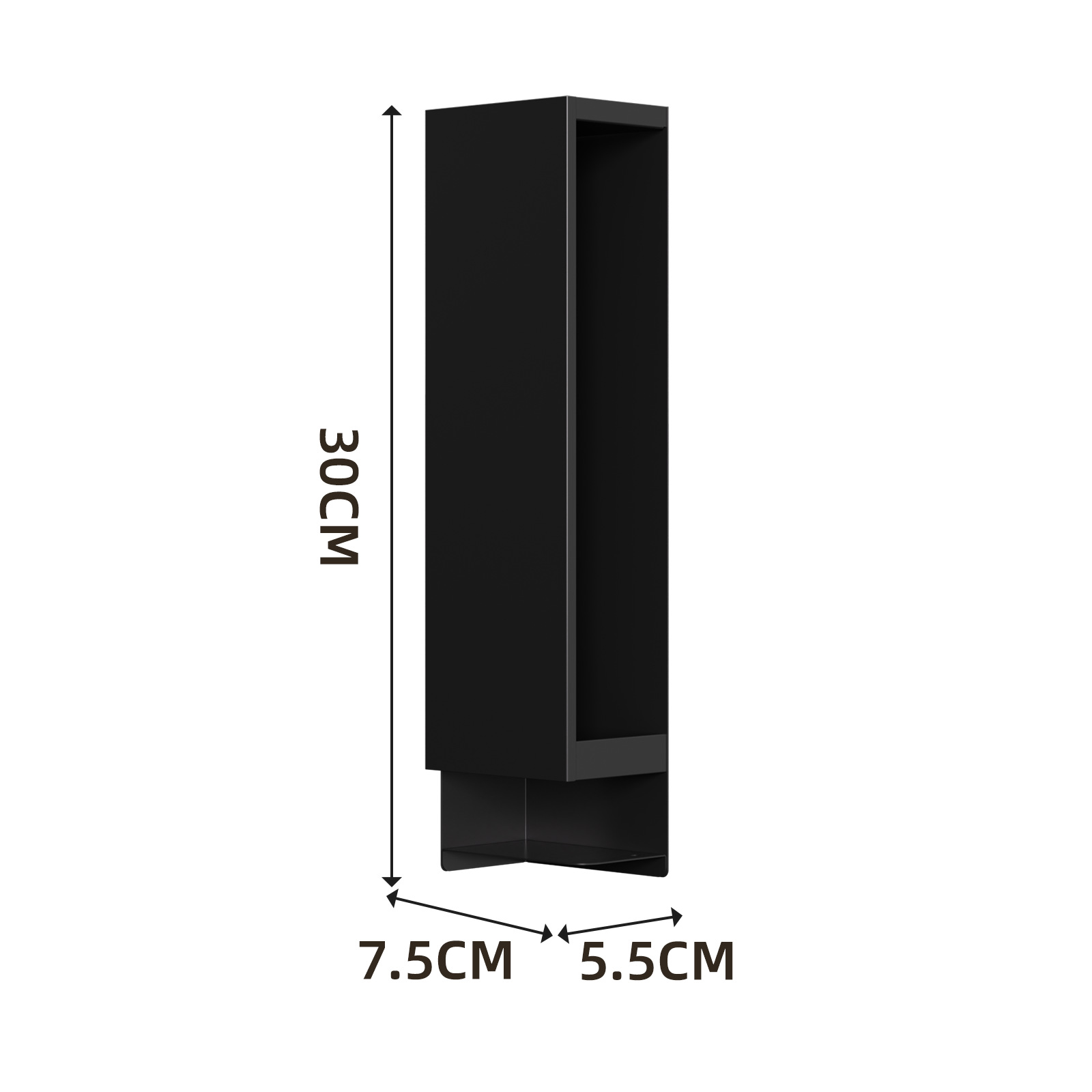 Black-strong magnetic adhesive