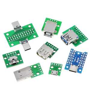 USB-Stecker/MINI MICRO USB-zu-DIP-Adapter Buchse 2,54-Anschluss B Typ C USB 2.0 3.0-Buchse - Product Image 6