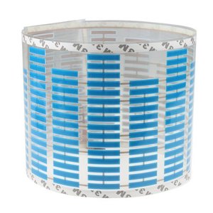 Renkli flaş araba Sticker müzik ritim LED EL işık lambası ses aktif ekolayzer araba pencere için - Product Image 2