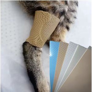GAIA Veterinärs chienen Blau Niedrig thermoplast isches Bein oder Hals Hock Perforiert Einstellbares Modell K116g für Tiere - Product Image 1