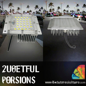トップランク3030 SMD LEDライトスクエアモジュール30W街路照明IP65庭と道路用のAC電源 - Product Image 6