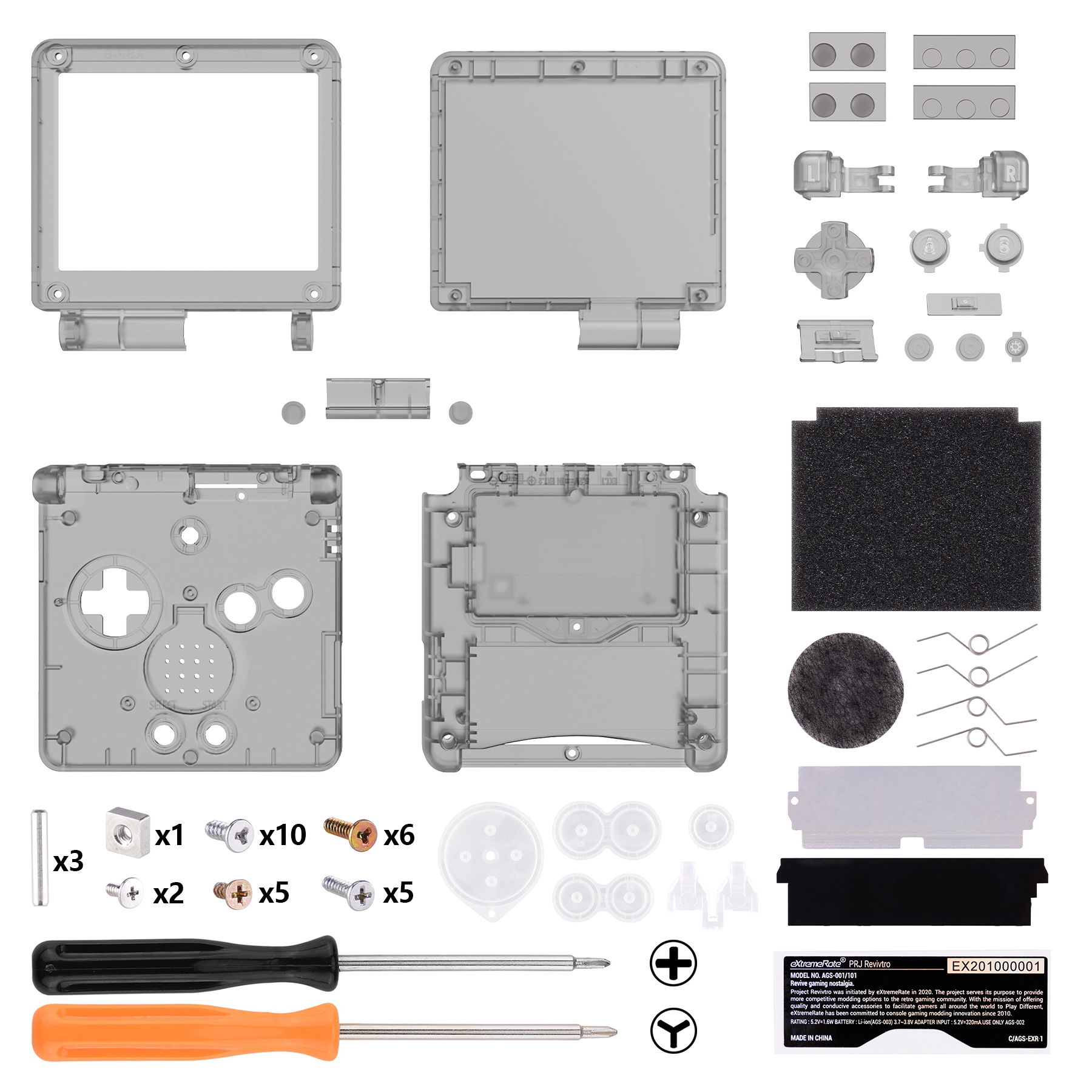Clear Black ASPM5009