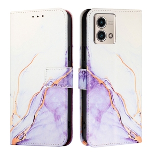 大理石风格信用卡盒袋，适用于摩托罗拉边缘50 ultra，适用于索尼Xperia 10 VI 2024支架书翻盖盒