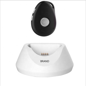 可穿戴可编程gsm gps跟踪器紧急按钮sos按钮ble wifi gps跟踪器用于患者Android IOS应用 - Product Image 3