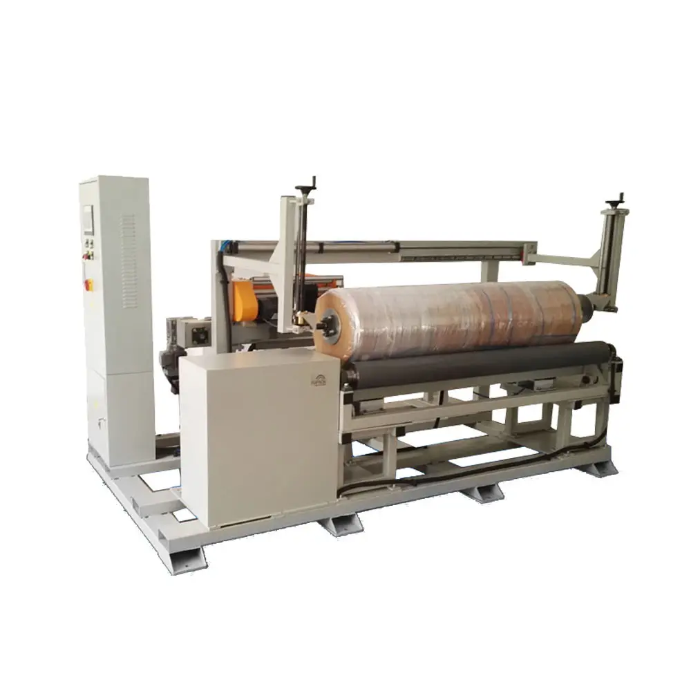 Customized packaging size automatic fabric roll packing machine