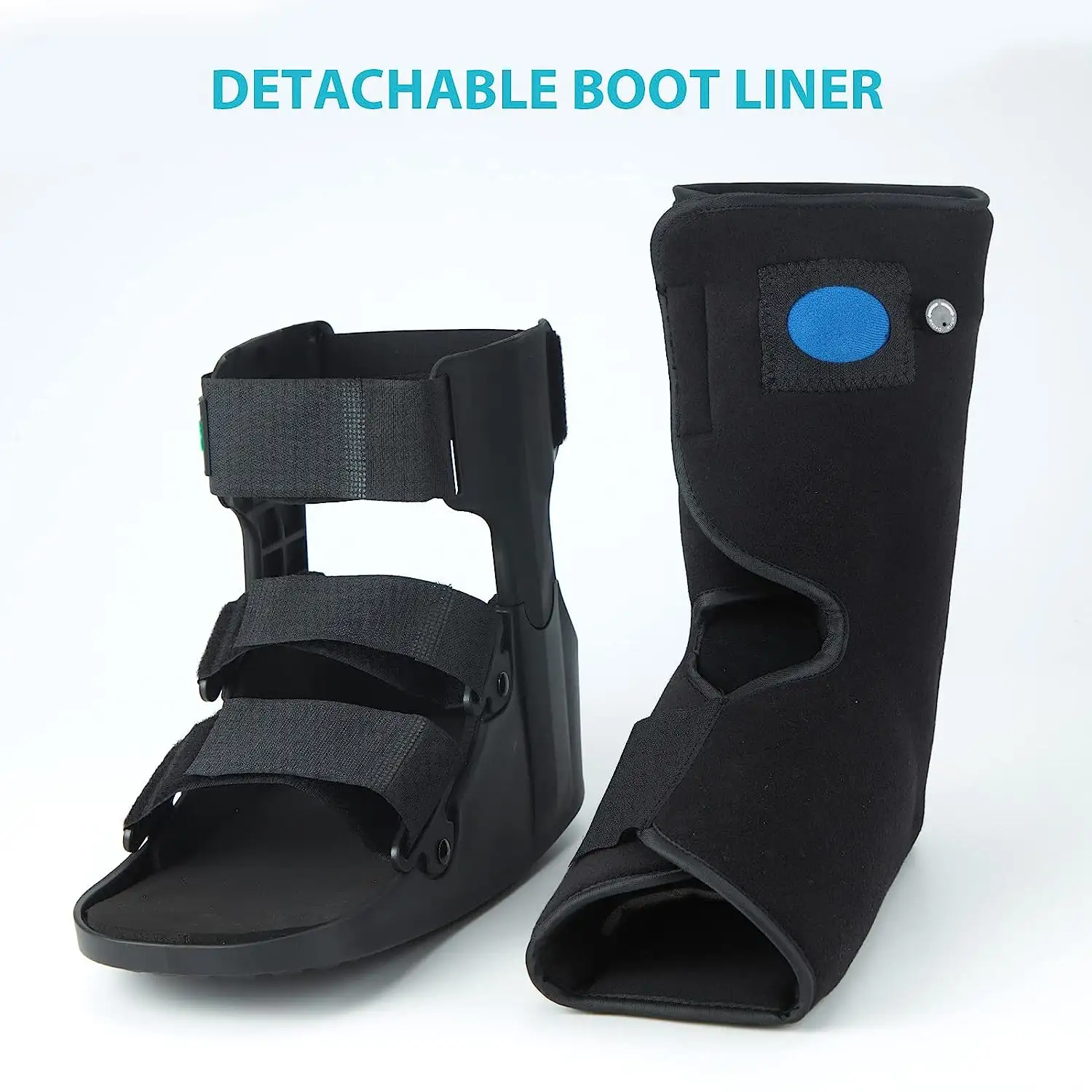 Cuidado DE LA SALUD Rehabilitación bota andador ortopédico fractura aire andador bota post OP médico Aircast caminar bota