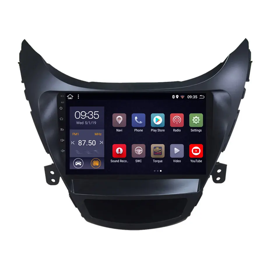 RDS estoy Android 11 reproductor de DVD de coche para Hyundai Elantra 2011-2014 radio de coche gps sistema de navegación multimedia 2din