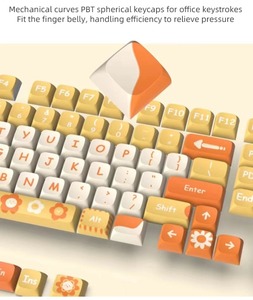 2025 New PBT <strong>Customization</strong> XDA Height Keycaps for Mechanical <strong>Keyboard</strong> 116 <strong>Keys</strong> Office Gaming <strong>Computer</strong> Keycaps - Product Image 5