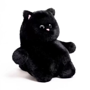 Fabrika toptan yeni beyaz kedi peluş oyuncak bebek tombul bebek kabarık peluş yumuşak beyaz kedi için doğum günü hediyesi - Product Image 2