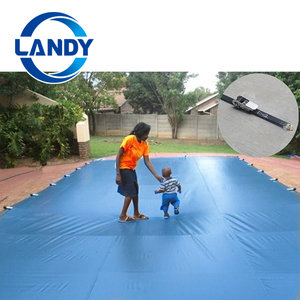Landy PVC mavi havuz kapağı çocuk güvenli trambolin aşınma ve yırtılmaya dayanıklı havuz kapağı yüzme havuzu için - Product Image 5