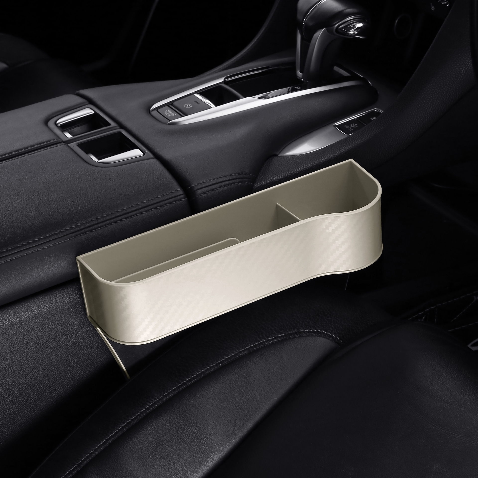 Carbon fiber texture - Beige passenger seat
