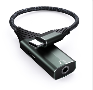 高品质2 in 1 USB C至3.5毫米音频适配器，具有快速充电功能 - Product Image 6