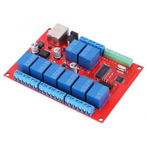 Placa de relé Ethernet, interruptor de red de 8 canales, módulo controlador TCP UDP - Product Image 3