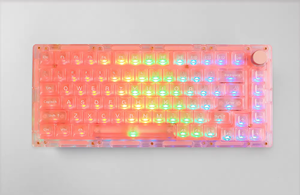 AKKO Monsgeek ICE75 PMMA funda acrílica teclado de ordenador 75% Mini teclado para juegos Led transparente 3 modos Junta Teclado mecánico - Product Image 6