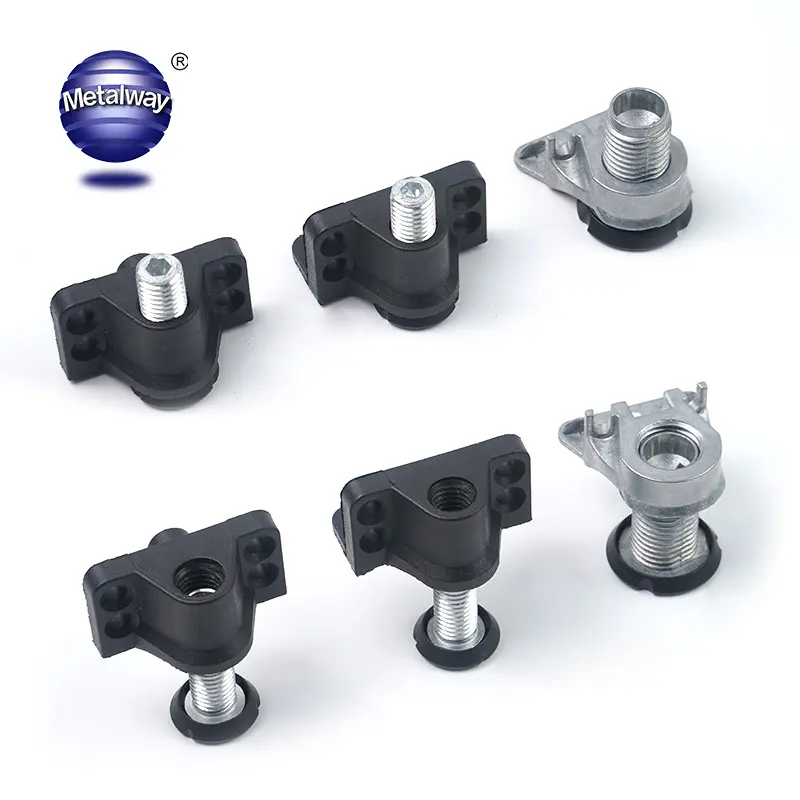 Heavy Duty Adjustable Legs External Thread Furniture Glide Leveling Legs with T-Nuts Furniture Leveler