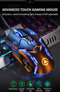 2025 recién llegados Teclado mecánico con luz RGB, ratón, combo de auriculares, escritorio con cable, teclado para juegos de 104 teclas para Pc, funda de ordenador - Product Image 4