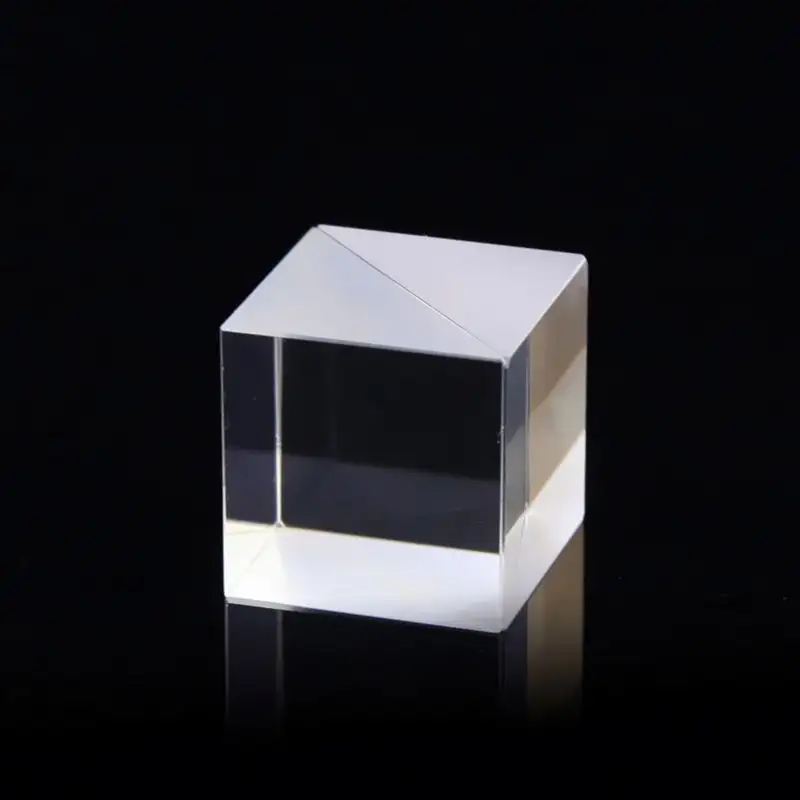 Cubo ottico del divisore del fascio bk7, mini cubo del prisma dicroico