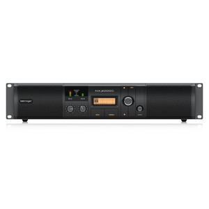 Behringers NX3000D Class D <strong>Speaker</strong> Power <strong>Amplifier</strong> With DSP Control <strong>Speaker</strong> Impedance Compensation <strong>Amplifier</strong> - Product Image 2