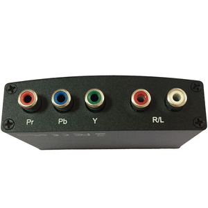 Good Price 1080p HD <strong>Video</strong> Converter Component YPbPr + R/L Audio Splitters &amp; Converters