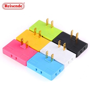 <strong>3</strong> in <strong>1</strong> Power Converter <strong>Plug</strong> 2500W High Power 180 Degree Extension Us <strong>Plug</strong> - Product Image 6