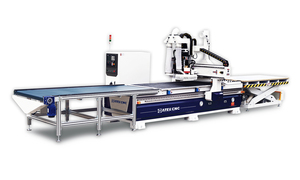 CNC Cutting Machine, 9kw Spindle, Equipped with Vacuum Cleaner, Automatic Tool Change, <strong>Loading</strong> and <strong>Unloading</strong> <strong>Platform</strong> - Product Image 4