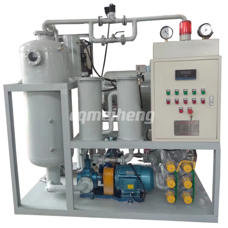 Rompiendo emulsión, deshidratación y desgasificación del método de filtro de vacío de aceite hidráulico Máquina de purificación de aceite
