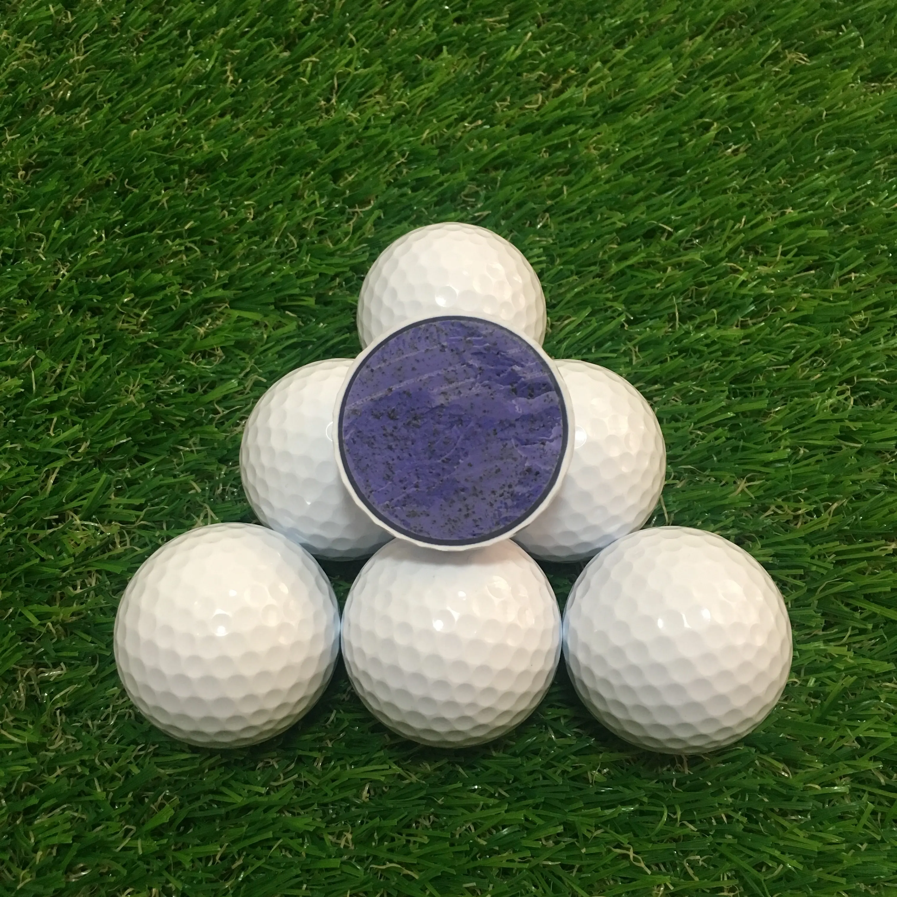 Vendita diretta in fabbrica Golf importato Surlyn palla da gioco a lunga distanza ad alta elasticità a tre strati