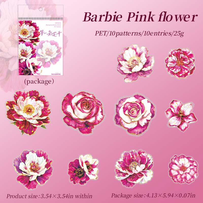 A Barbie Pink Flower
