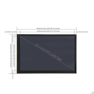 10&quot; TFT LCD Video Player Module Monitor Industrial Capacitive Touch Panel <strong>Raspberry</strong> <strong>Pi</strong> <strong>Display</strong> 10 10.1 inch Touch Screen <strong>Display</strong> - Product Image 3