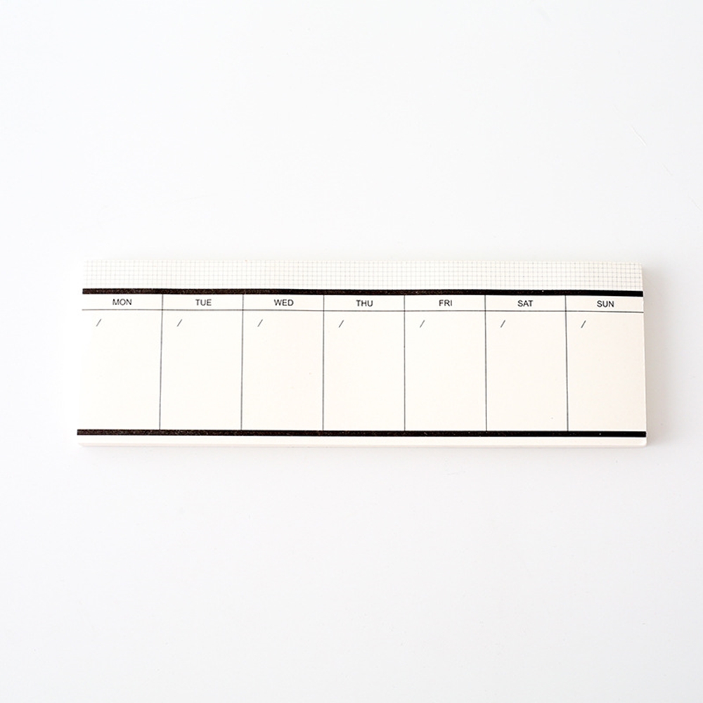 White Weekly Planner