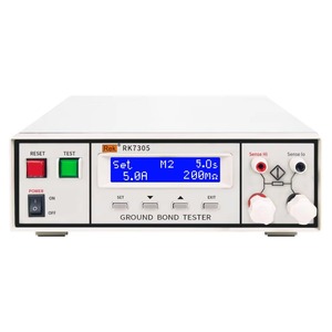 Rek RK7305 <strong>Programmable</strong> Ground Resistance Tester, Current AC 3-30A, Resistance Range 0-510m LS - Product Image 1