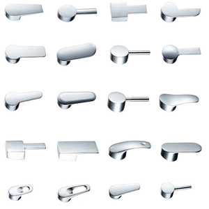 Sky-1043 hình bầu dục vuông duy nhất LEVER Basin Vòi hoa sen Mixer vòi phù hợp đánh bóng Chrome kẽm vòi xử lý - Product Image 5