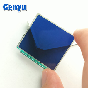 Di piccole dimensioni segmento personalizzato Display LCD 3 cifre bianco retroilluminazione 7 segmento blu per macchina ad acqua - Product Image 4