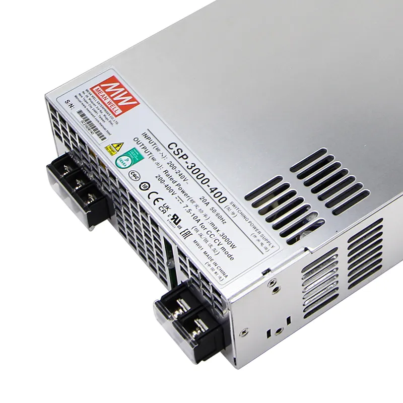 Meanwell CSP-3000-400 3000W 400V High Voltage Pfc Dc Power Supply