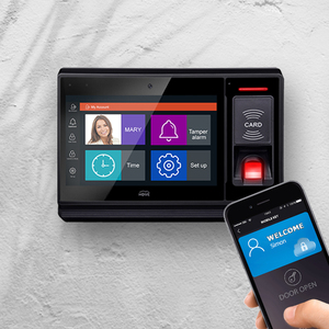 High <strong>Security</strong> <strong>Android</strong> Biometric Fingerprint Access Control With 13.56MHz RFID Smart Card Access Control <strong>System</strong> - Product Image 2