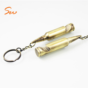 栓抜き機能付き販促用弾丸型キーホルダー - Product Image 1