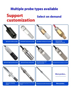 Großhandel anpassbare ABS Online Pipeline montiert Flansch Temperatur Feuchtigkeit sensor Hoch temperatur 4-20ma/RS485 OEM Support - Product Image 4