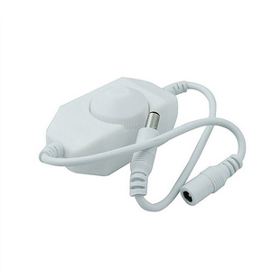 12V DC PWM manopola manuale LED Dimmer Switch con pulsante luce Dimmer cavo cavo modulatore Controller per LED Strip Light - Product Image 3