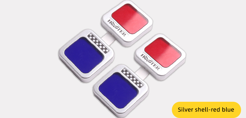Argent rouge bleu