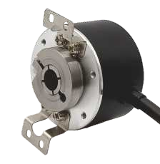 RZH50-6.35-F-1024-30Main cơ thể bên ngoài diameter50mm Đường kính trục 6.35mm bộ mã hóa gia tăng Push-Pull output5v/9-30V 1-10000ppr. - Product Image 2