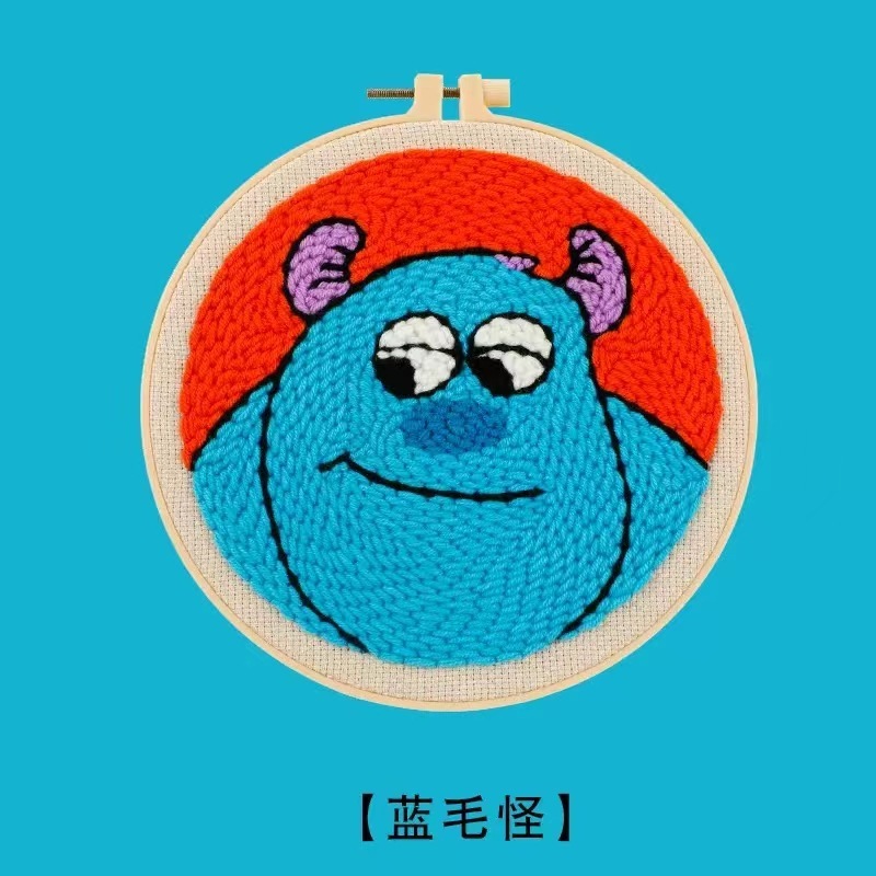 Monstruo de pelo azul