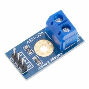 5ピース/ロットスマートエレクトロニクスDC 0-25V標準電圧センサーモジュールテスト電子レンガDiyキット用スマートロボット - Product Image 1