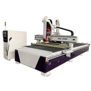 Cambiador de herramientas automático lineal de WS-2060, máquina enrutadora ATC CNC de trabajo de madera, acrílico, plástico y aluminio - Product Image 3