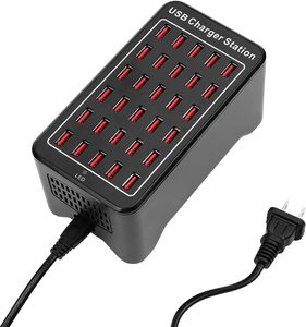 ハイパワー150W USB充電器30ポート高速充電デスクトップ充電機能ABS素材入力5V/1A出力12W - Product Image 2