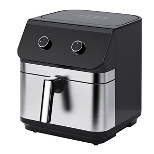 Vendita calda 9L programmabile 8 set di cottura in acciaio inox Smart digitale friggitrice ad aria per la torrefazione e cottura con LED Touch Screen - Product Image 4