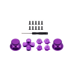 Placa luminosa de controlador inalámbrico Laudtec LX330 con botón pequeño de tecla cruzada con tapa de joystick para PS4 - Product Image 4
