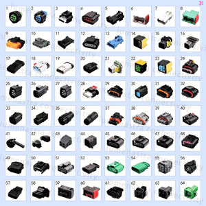 12V ô tô kết nối ổ cắm điện Áo khoác cắm Nữ kết nối cho xe Ổ cắm ổ cắm điện ổ cắm dây nịt - Product Image 5