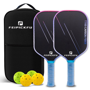 Tùy chỉnh feiteng FT03 14mm 16mm T700 sợi carbon hình chữ nhật tổ ong lõi bền dành cho người lớn pickleball mái chèo cho giải trí sử dụng - Product Image 6