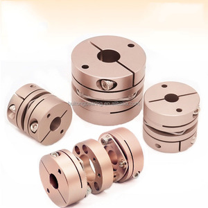 Mask <strong>Machine</strong> Aluminum Alloy <strong>Elastic</strong> Precision Diaphragm Coupling High Torque <strong>Servo</strong> Motor Motor Screw Rod Connecting Shaft GLFC - Product Image 3