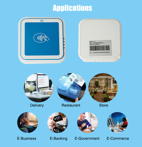 Mini lettore di Chip MPOS portatile Contactless pagamento con Smart Card USB tipo-C interfaccia lettore magnetico I9 - Product Image 5